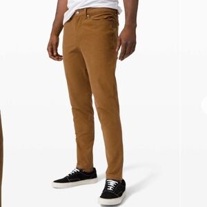 Lululemon ABC Pant Slim *Utilitech. Burnt Caramel. Size 33. 27 1/2" Inseam.